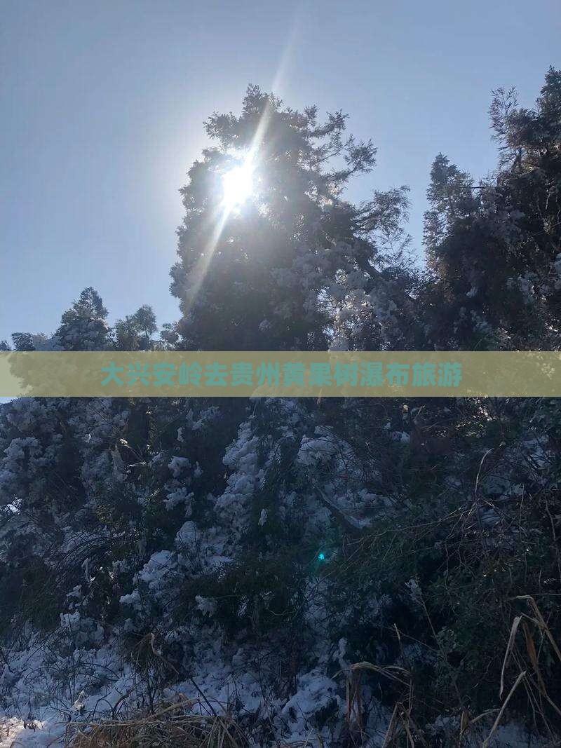 大兴安岭去贵州黄果树瀑布旅游