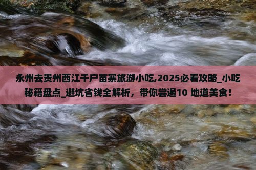 永州去贵州西江千户苗寨旅游小吃