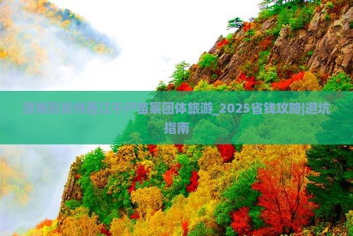 渭南到贵州西江千户苗寨团体旅游