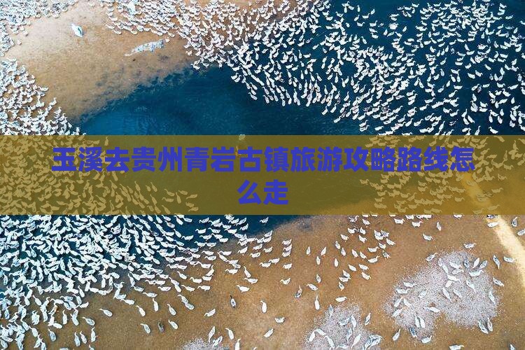 玉溪去贵州青岩古镇旅游