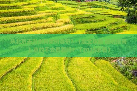 北京到贵州黄果树瀑布景点