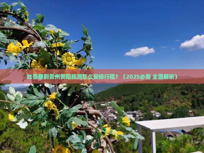 吐鲁番到贵州贵阳旅游