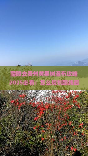 醴陵去贵州黄果树瀑布攻略