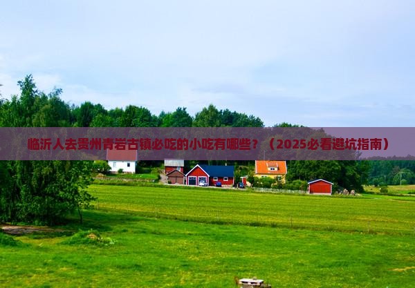 临沂去贵州青岩古镇旅游小吃