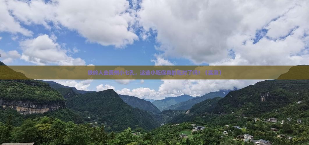 铁岭去贵州小七孔旅游小吃