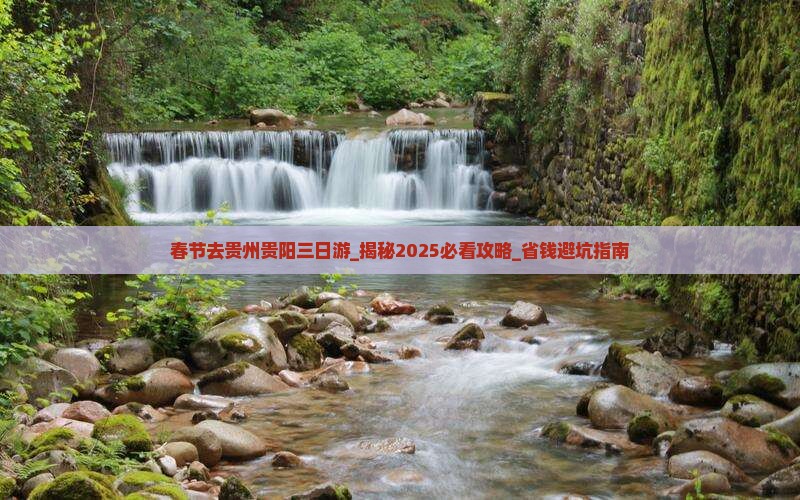 春节去贵州贵阳三日游