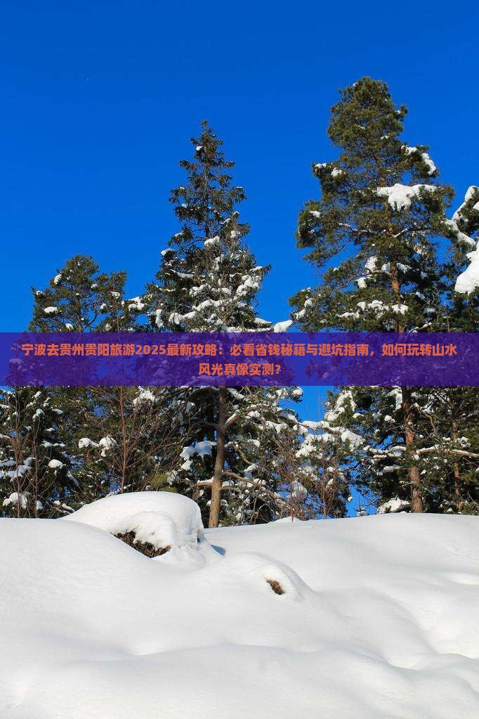 宁波去贵州贵阳旅游