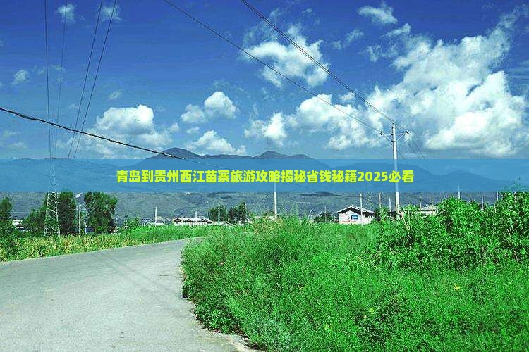 青岛到贵州西江千户苗寨旅行社