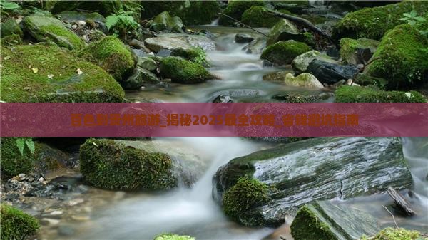 百色到贵州旅游