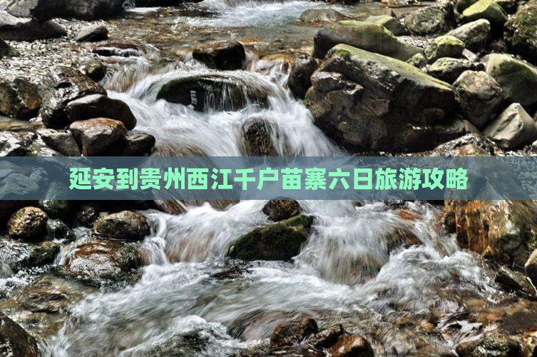 延安到贵州西江千户苗寨六日游