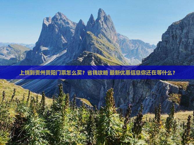 上饶到贵州贵阳门票