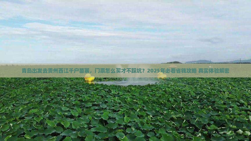 青岛去贵州西江千户苗寨门票