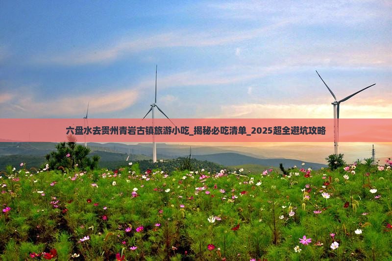六盘水去贵州青岩古镇旅游小吃