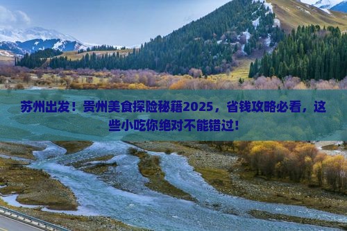 苏州去贵州旅游小吃
