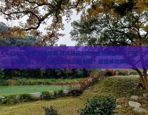 扬州去贵州西江千户苗寨景点