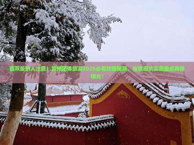 西双版纳去贵州团体旅游