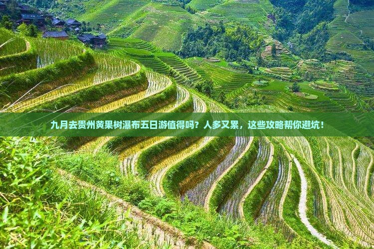 九月到贵州黄果树瀑布五日游