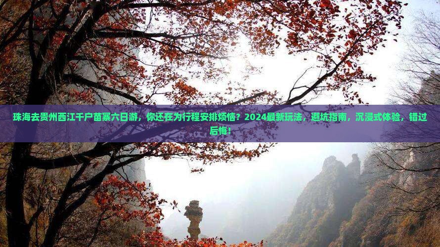 珠海去贵州西江千户苗寨六日游