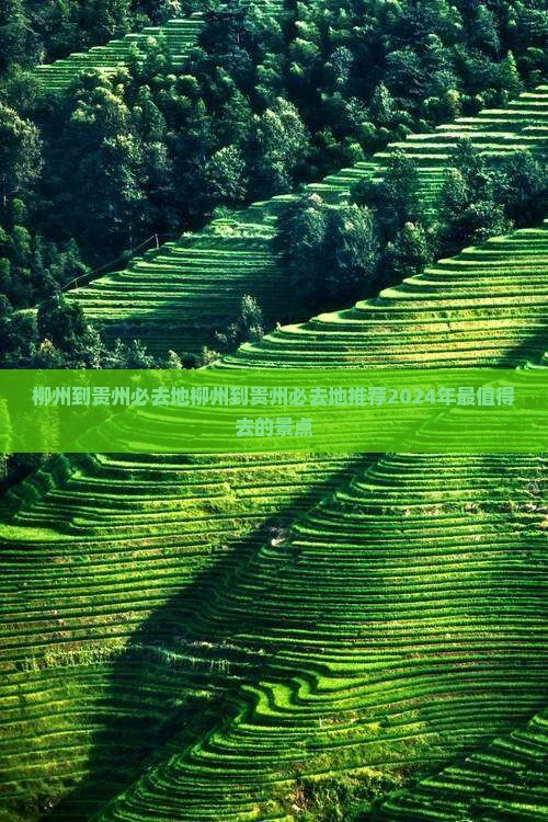 柳州到贵州必去地