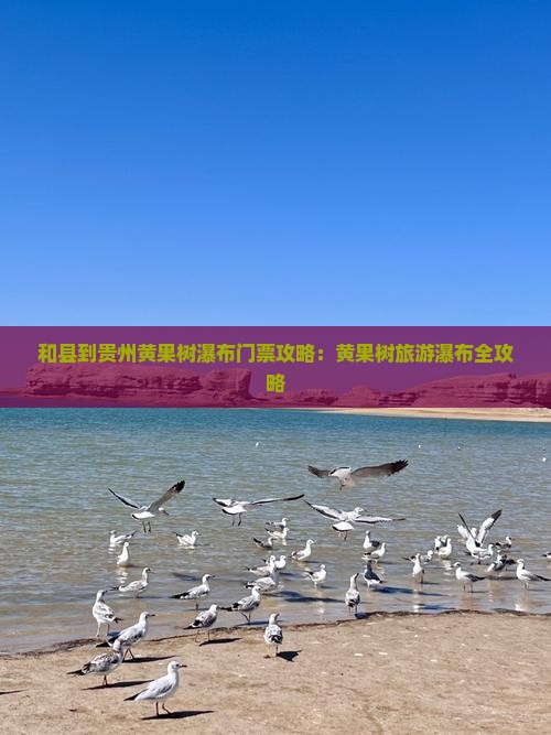 和县到贵州黄果树瀑布门票