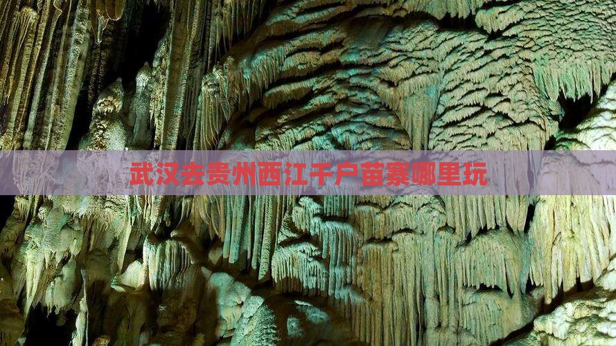 武汉去贵州西江千户苗寨哪里玩