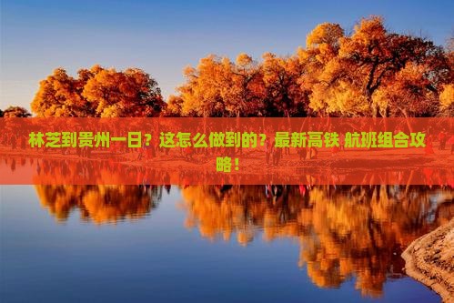 林芝到贵州一日