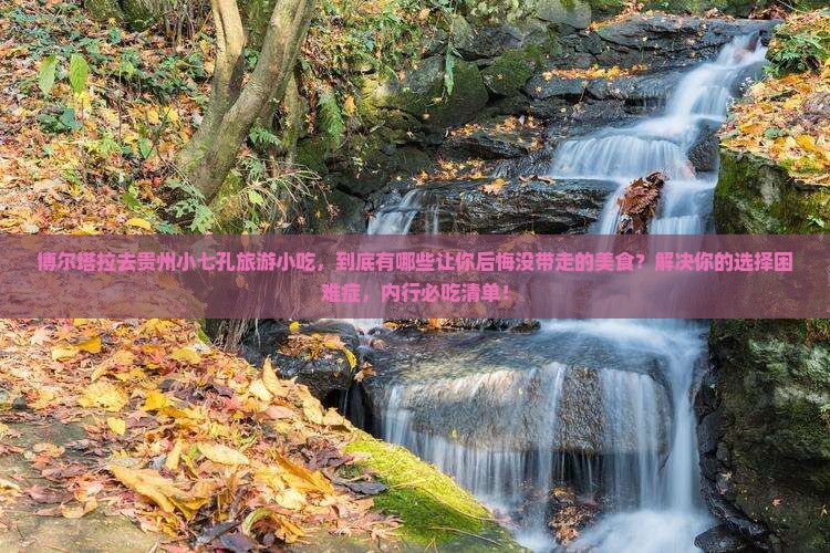 博尔塔拉去贵州小七孔旅游小吃
