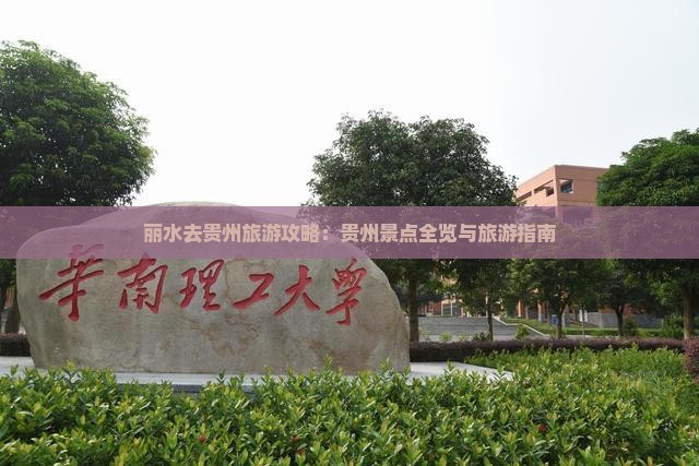 丽水去贵州旅游