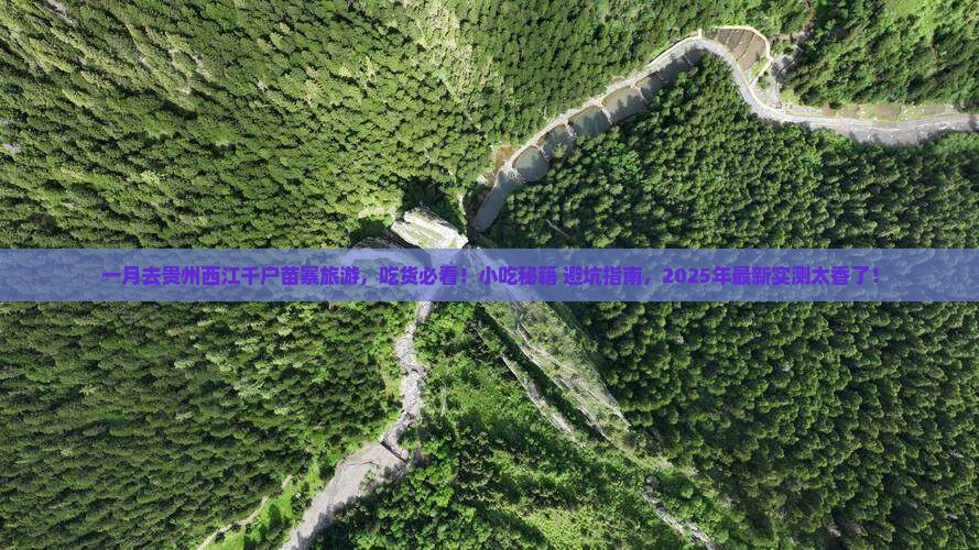 一月去贵州西江千户苗寨旅游小吃