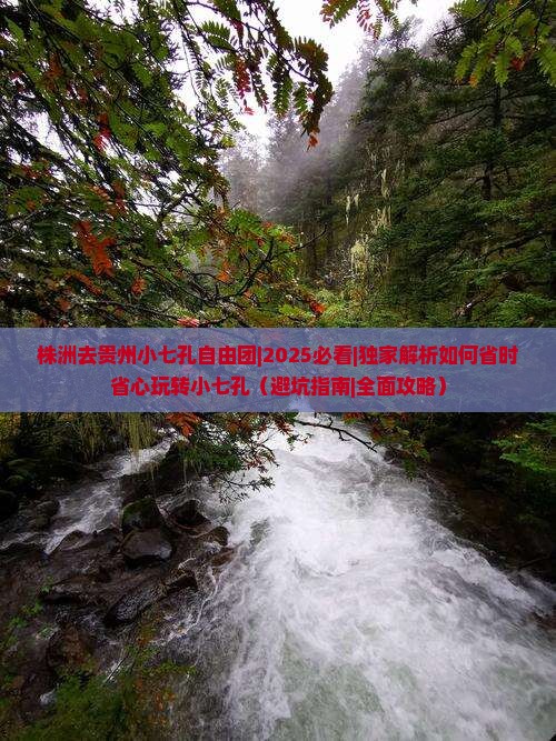 株洲去贵州小七孔自由团