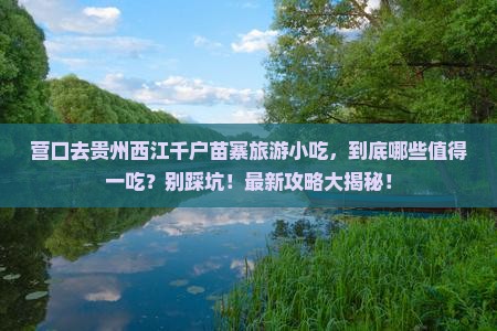 营口去贵州西江千户苗寨旅游小吃