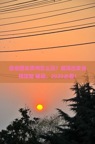 威海到贵州自由团