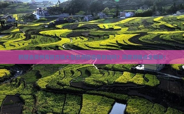 鹤壁去贵州青岩古镇大型旅游团