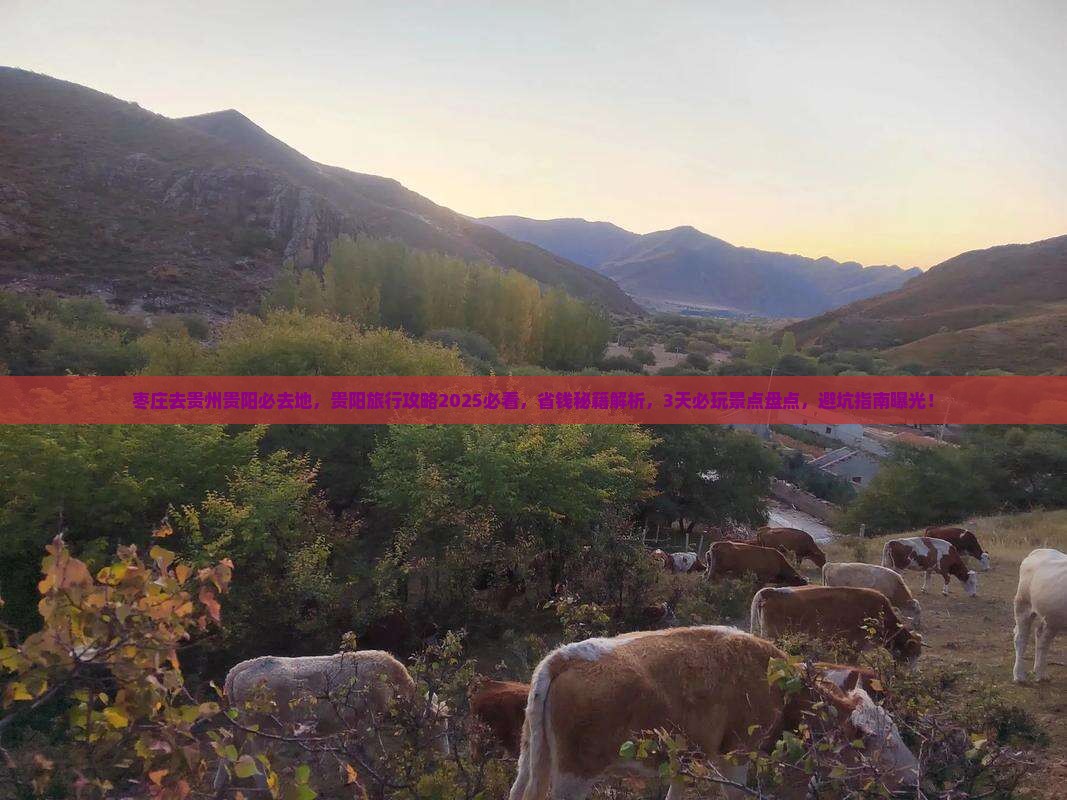 枣庄去贵州贵阳必去地