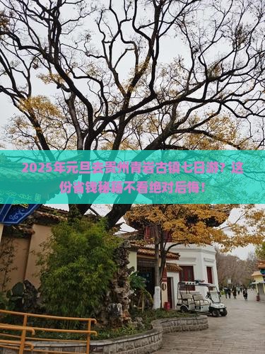 元旦去贵州青岩古镇七日游