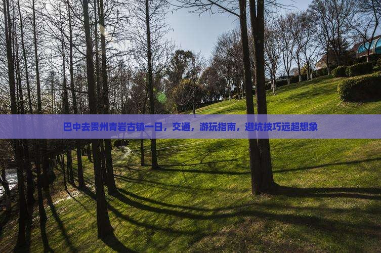 巴中去贵州青岩古镇一日
