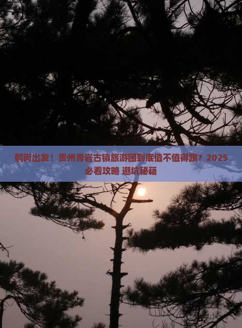鹤岗到贵州青岩古镇大型旅游团