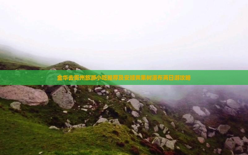 金华去贵州旅游小吃