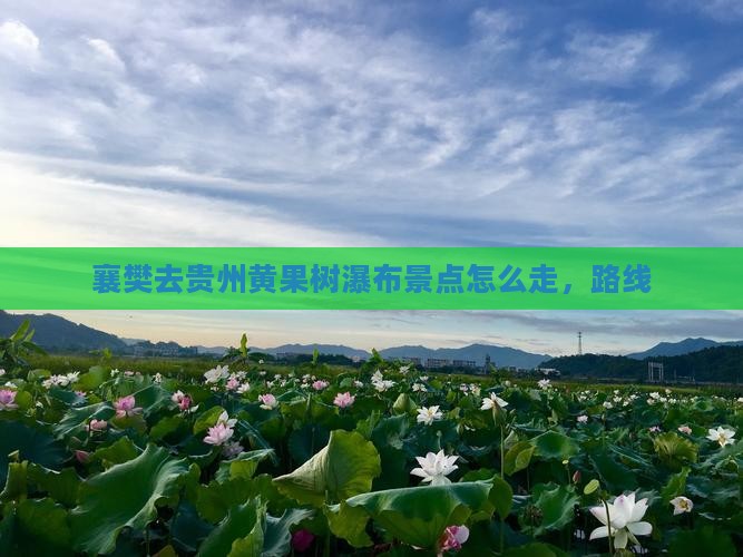 襄樊去贵州黄果树瀑布景点