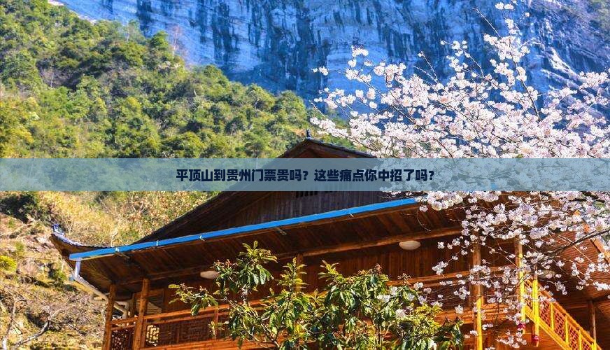 平顶山到贵州门票