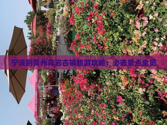 宁波到贵州青岩古镇自由团