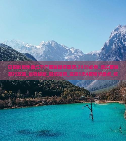 白银到贵州西江千户苗寨团体旅游