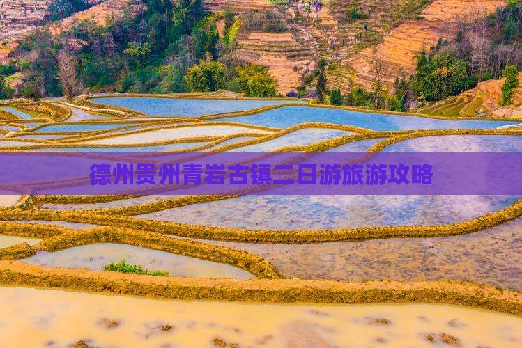 德州去贵州青岩古镇二日游