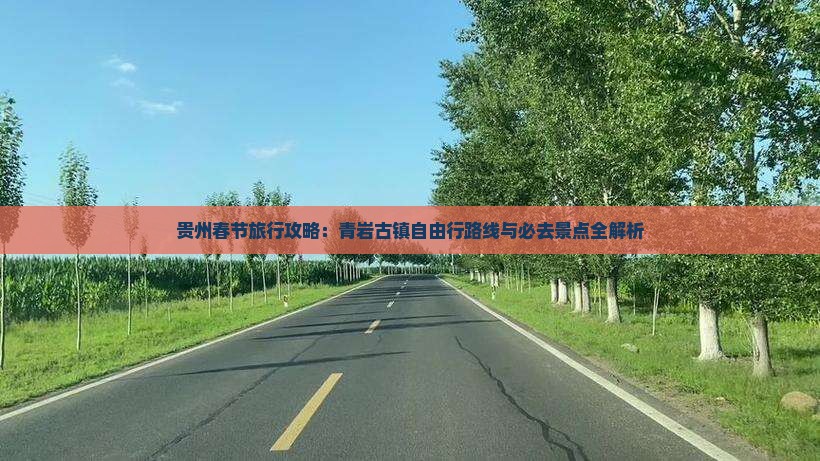 春节到贵州青岩古镇必去地