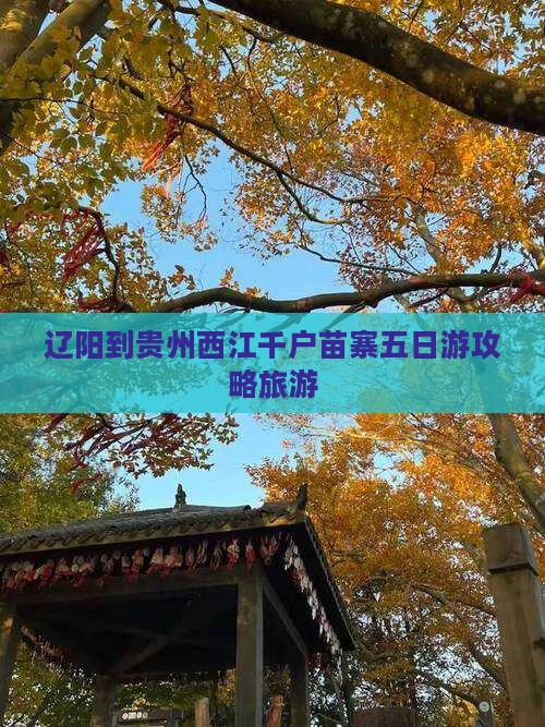 辽阳到贵州西江千户苗寨五日游