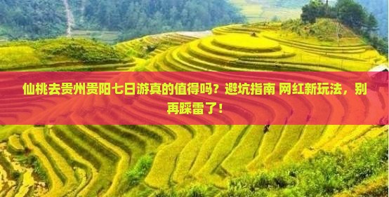 仙桃去贵州贵阳七日游