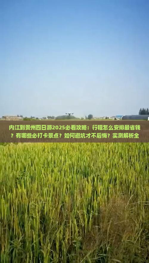 内江到贵州四日游