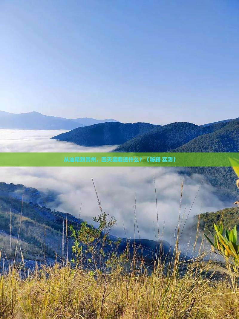 汕尾到贵州四日游