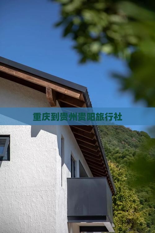 重庆到贵州贵阳旅行社