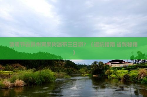 清明节到贵州黄果树瀑布三日游